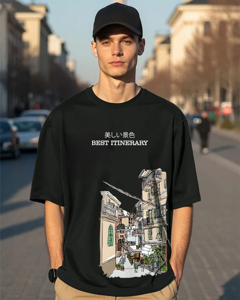 Black Basic Tee