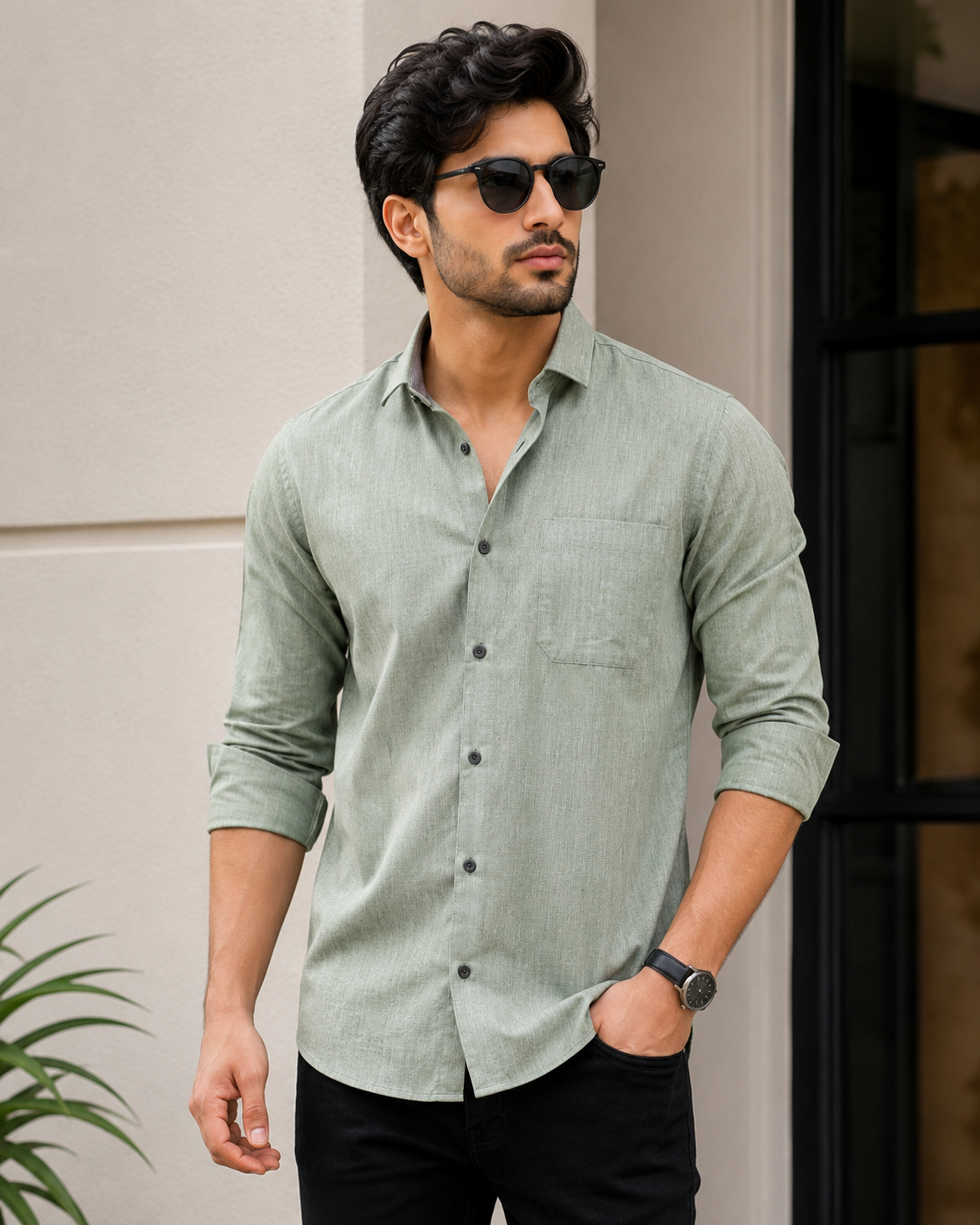 Pastel Poplin Shirt