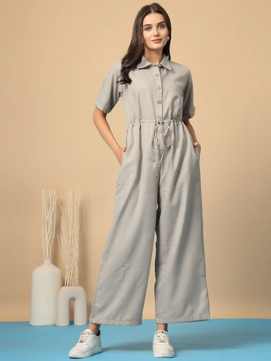 Casual Pocket Jumpsuit