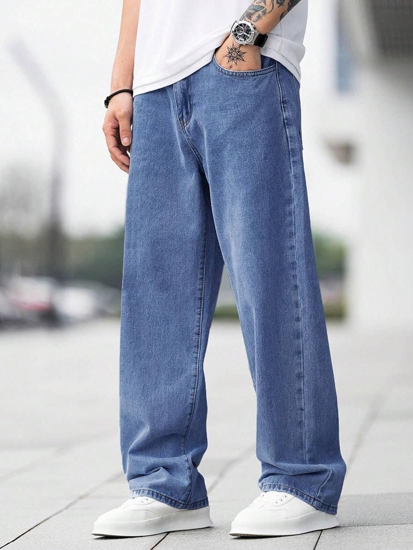 Slim Fit Blue Jeans