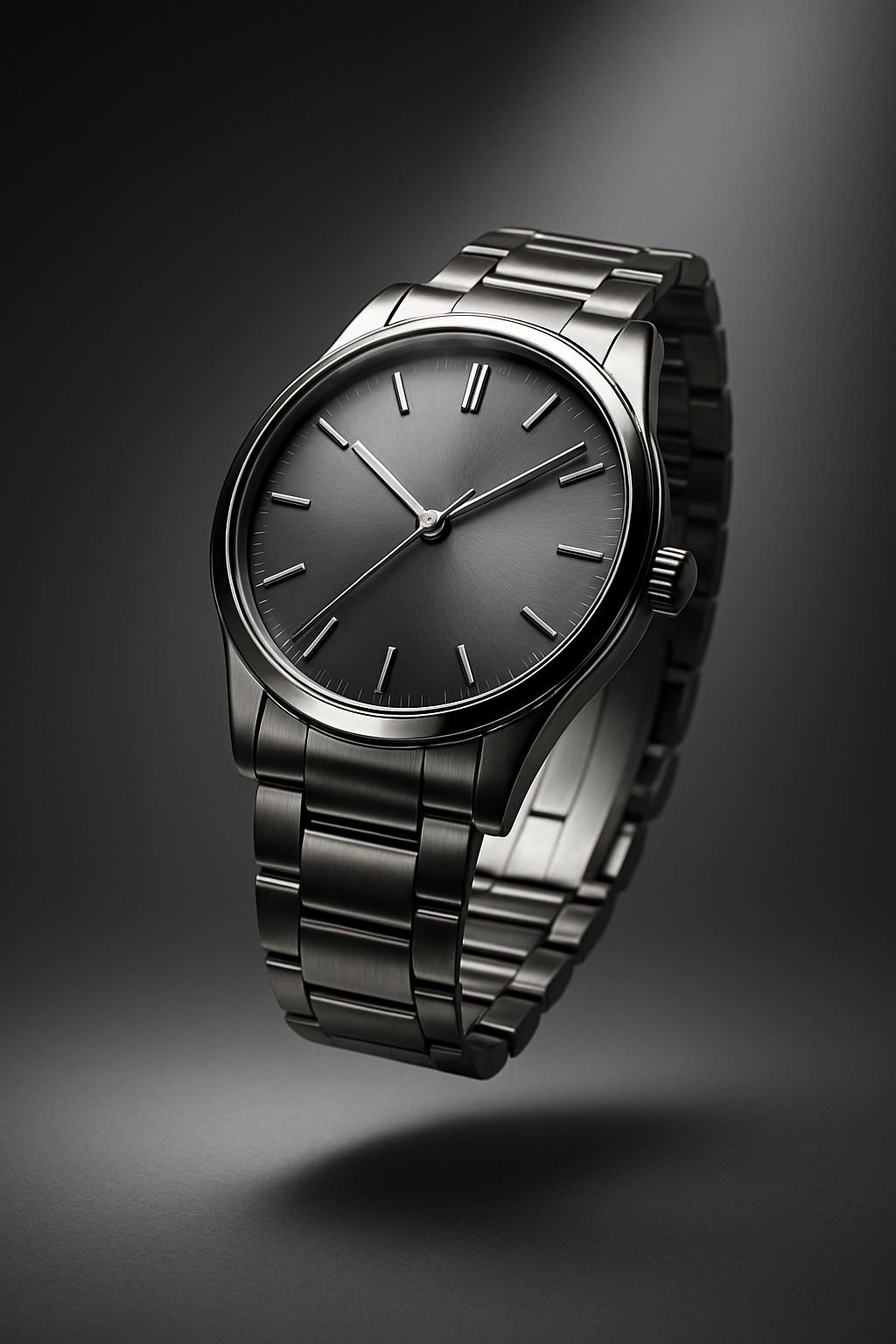 Leather Strap Watch