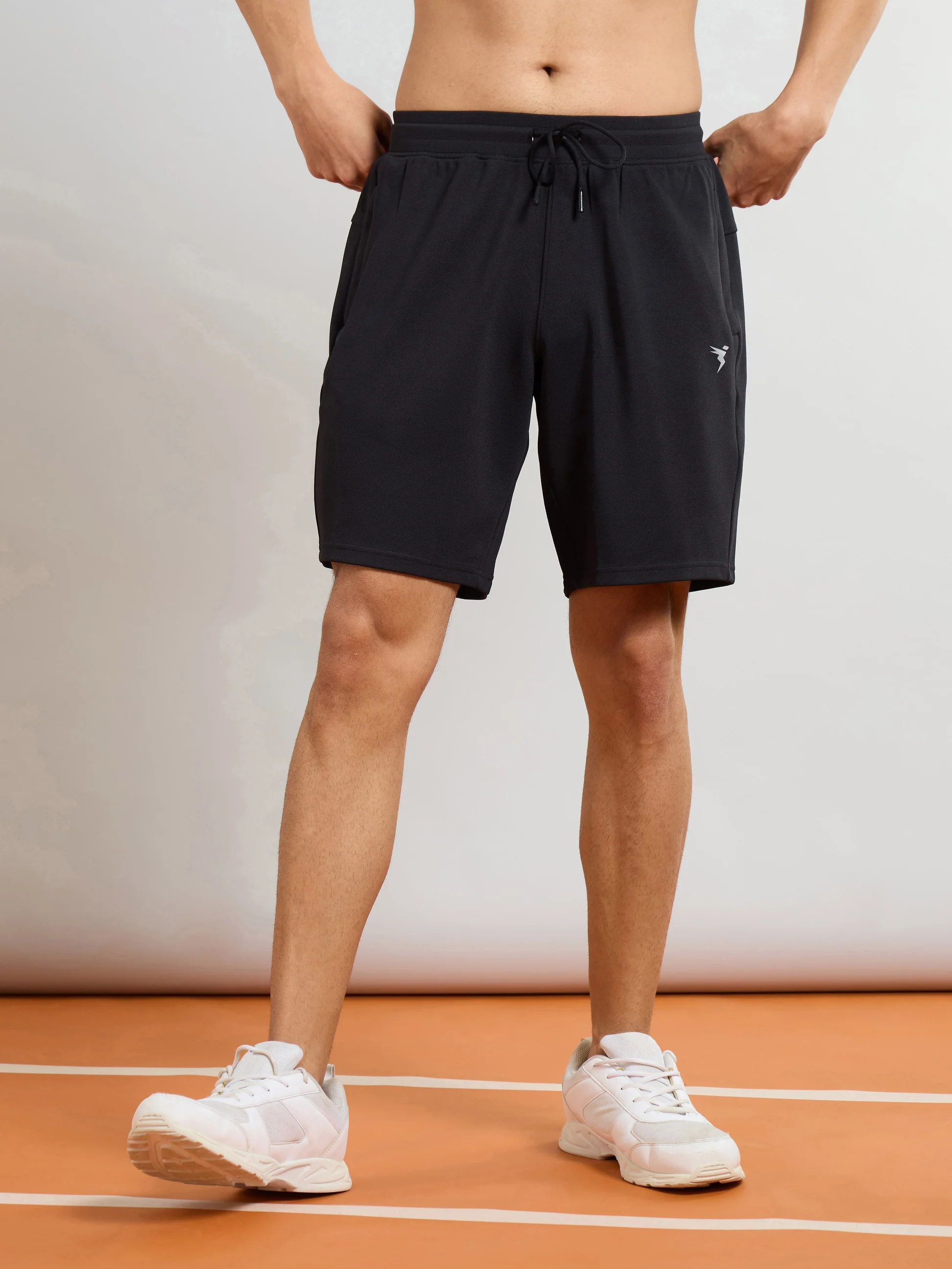 Slim Black Shorts