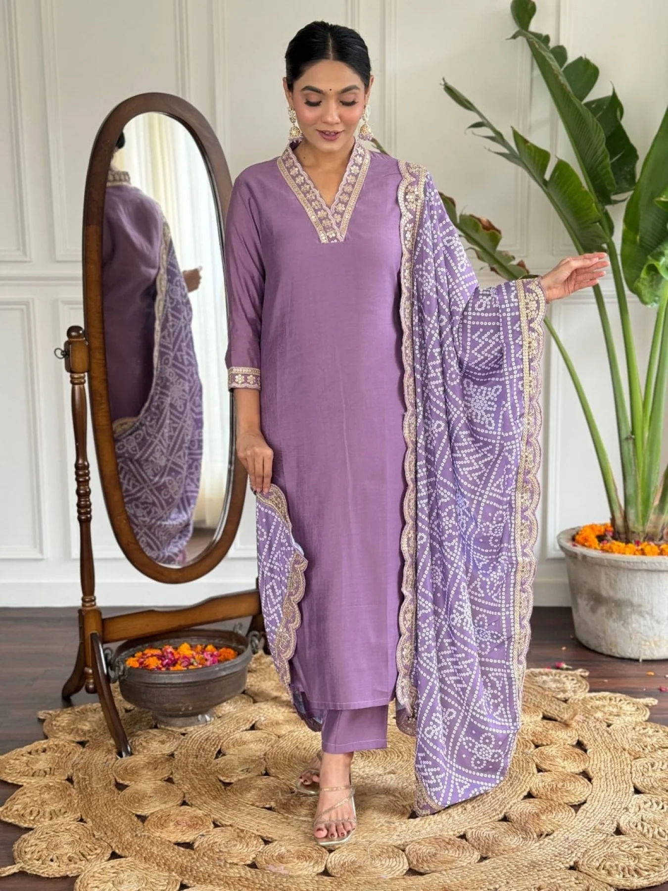 Stylish 3-Piece Kurti Set