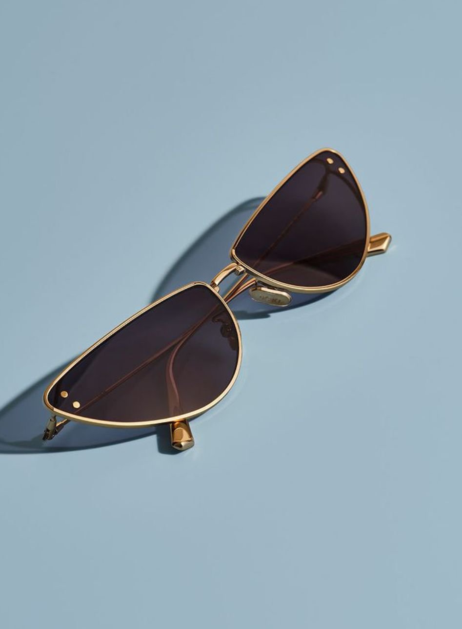 Gold Frame Sunglasses